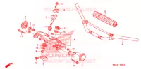 GUIDON   TE DE FOURCHE pour Honda CRF 250 X 2008