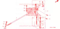 MAITRE CYLINDRE DE FREIN ARRIERE pour Honda CRF 250 X 2008