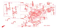 CULASSE pour Honda CRF 250 X 2008
