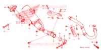 SILENCIEUX D'ECHAPPEMENT pour Honda CRF 250 X 2008