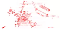 GUIDON   TE DE FOURCHE pour Honda CRF 250 X 2009