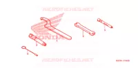 OUTIL pour Honda CRF 250 X 2009