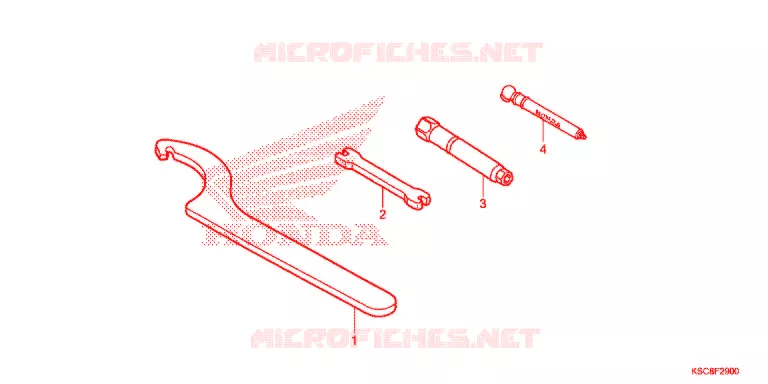 OUTIL Honda MOTO 250 CRF 2013  CRF250XD