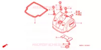 COUVRE CULASSE pour Honda CRF 450 R 2007