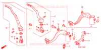 PEDALE   KICK pour Honda CRF 450 R 2007