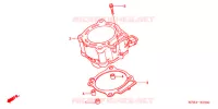 CYLINDRE pour Honda CRF 450 R 2008
