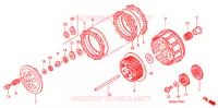 EMBRAYAGE pour Honda CRF 450 R 2008