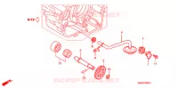 POMPE A HUILE pour Honda CRF 450 R 2008