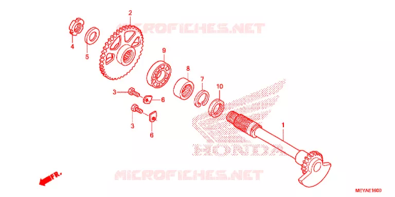 BALANCIER Honda MOTO 450 CRF 2015  CRF450XF