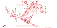 CADRE pour Honda CT 110 TRAIL 1993
