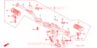 REPOSE PIED (1) pour Honda CT 110 TRAIL 1993