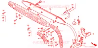 SILENCIEUX D'ECHAPPEMENT pour Honda CT 110 TRAIL 1993