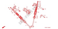 ARBRE A CAMES   SOUPAPE pour Honda CTX 200 BUSHLANDER 2011