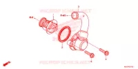 THERMOSTAT pour Honda CB 500 F ABS 2017