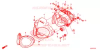 PHARE (CRF250RL/RLA) pour Honda CRF 250 RALLYE ABS 2017