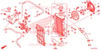 RADIATEUR pour Honda CRF 250 RALLYE ABS 2017