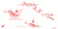 REPOSE PIED pour Honda CRF 250 RALLYE ABS 2017