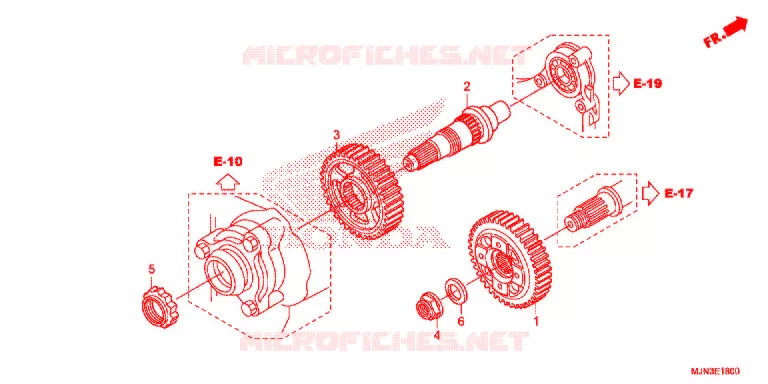EMBRAYAGE - CHAINE SECONDAIRE - TRANSMISSION FINALE Honda MOTO 1300 CTX 2016  CTX1300AG