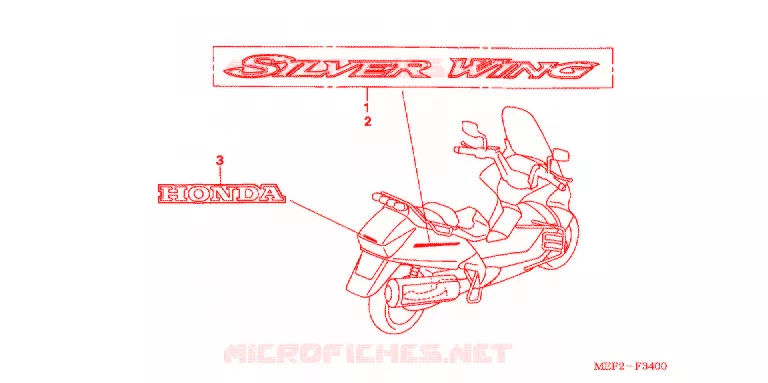 t (FJS400L5/7) Honda SCOOTER 400 SILVERWING 2005  FJS400L5