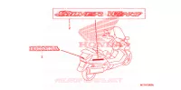 AUTOCOLLANTS pour Honda SILVER WING 600 ABS 2009