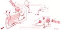 COMMODO   LEVIER   CABLE pour Honda SILVER WING 600 ABS 2009