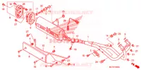 SILENCIEUX D'ECHAPPEMENT pour Honda SILVER WING 600 ABS 2009