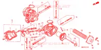 CARBURATEUR (PIECES CONSTITUTIVES) pour Honda GL 1500 GOLD WING SE 1992