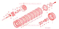 EMBRAYAGE pour Honda GL 1500 GOLD WING SE 1992