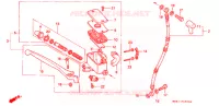 MAITRE CYLINDRE DE FREIN AVANT pour Honda GL 1500 GOLD WING SE 1992