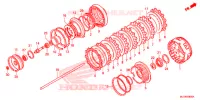 EMBRAYAGE pour Honda F6B 1800 BAGGER DELUXE 2AC 2013