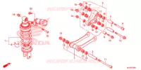 AMORTISSEUR ARRIERE pour Honda GOLD WING 1800 F6C 2016