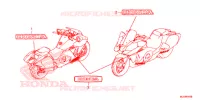 AUTOCOLLANTS pour Honda NC 750 NM4 2017