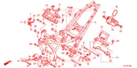 CADRE pour Honda NC 750 X ABS DCT, E Package 2015
