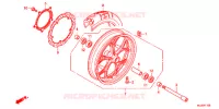ROUE AVANT pour Honda NC 750 X ABS DCT, E Package 2015