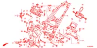 CADRE pour Honda NC 750 X ABS DCT 2015