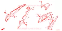 COUVERCLES LATERAUX pour Honda NC 750 X ABS DCT 2015