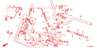 GUIDON   TE DE FOURCHE pour Honda NC 750 X ABS DCT 2015