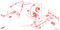 PEDALE pour Honda NC 750 X ABS DCT 2015