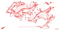 COUVERCLES LATERAUX pour Honda NC 750 X ABS DCT 2015