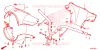 GUIDON pour Honda 50 METROPOLITAN 2014