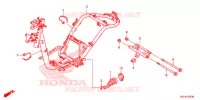 CADRE pour Honda 50 METROPOLITAN 2015