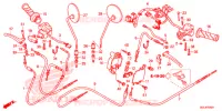 LEVIER DE GUIDON   CABLE   COMMODO pour Honda 50 METROPOLITAN 2015