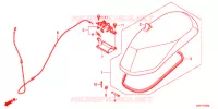 SELLE pour Honda TACT 50      2J 2017