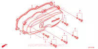 COUVERCLE GAUCHE pour Honda TACT 50      J 2016