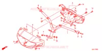 GUIDON   CARENAGE pour Honda TACT 50      J 2016