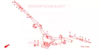 GUIDON (NF100/M/DM/MDM) pour Honda WAVE 100 Electric start 2004