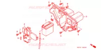 BATTERIE (NF100/M/DM/MDM) pour Honda WAVE 100 MDM, Electric start 2005