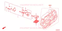 POMPE A HUILE pour Honda WAVE 100 MDM, Electric start 2005
