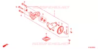 POMPE A HUILE pour Honda WAVE 125 Carburetor Kick start 2005