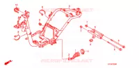 CADRE pour Honda TODAY 50 2009